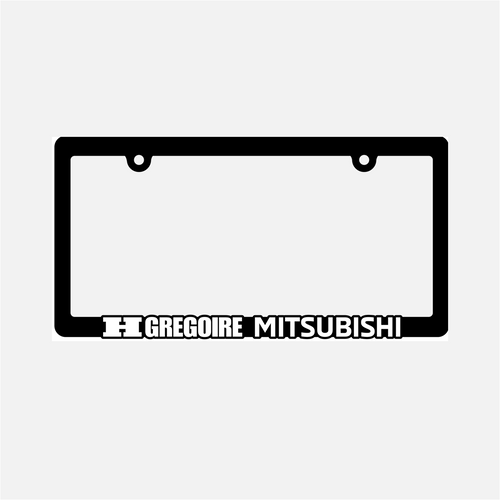 Contour de plaque | Mitsubishi