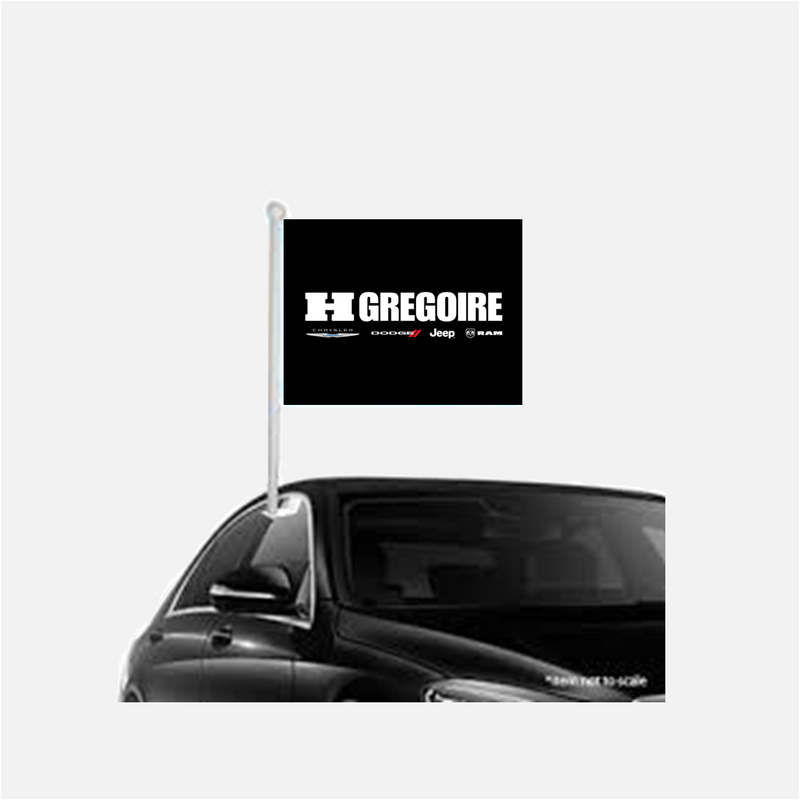 Drapeau véhicule Chrysler | Noir