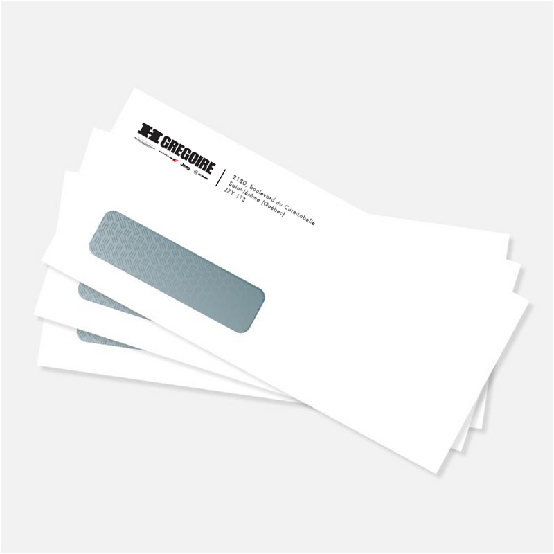 Enveloppes #10 à fenêtre | Chrysler
