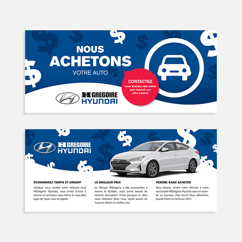 Coupon 'Nous achetons votre auto' | Hyundai