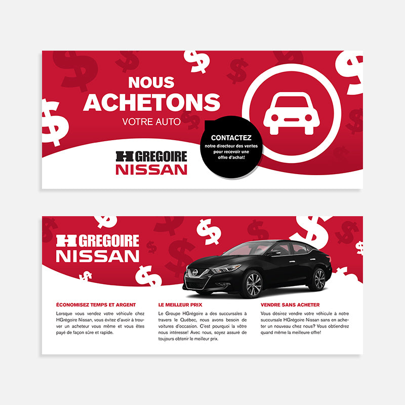 Coupon 'Nous achetons votre auto' | Nissan