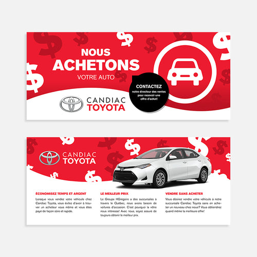 Coupon 'Nous achetons votre auto' | Toyota