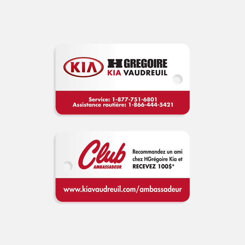 Porte-clés en PVC Club Ambassadeur | Kia