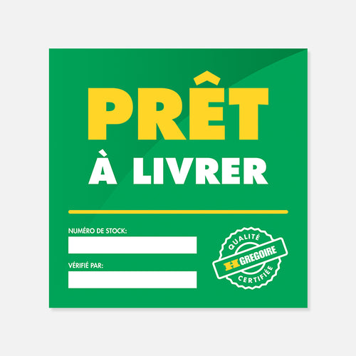 Autocollant | Prêt a livrer